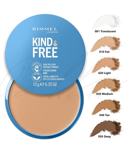 rimmel kind & free compact powder 030 medium