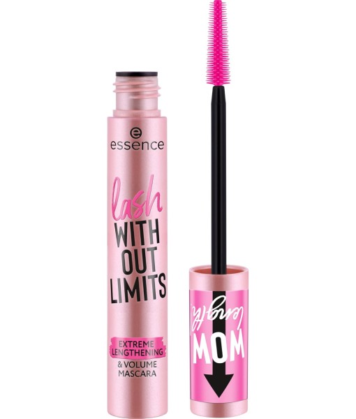 essence lash with out limits extreme lengthening & volume mascara 