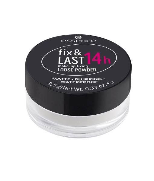 essence fix & last 14h matte loose powder