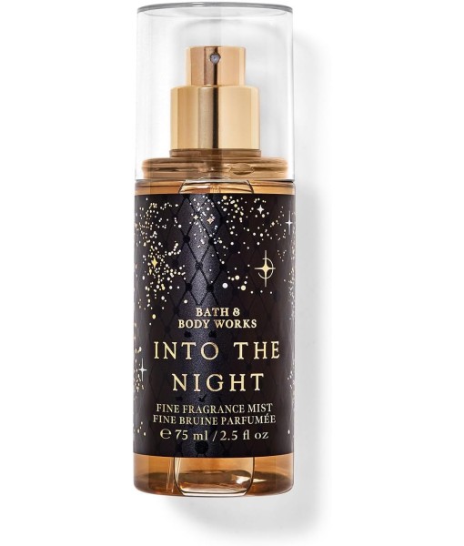 bath & body works into the night body mist 75 ml
