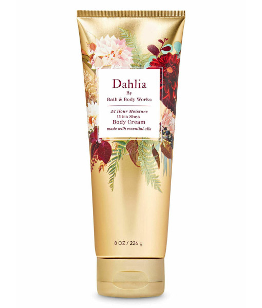 bath & body works dahlia body cream 236 g