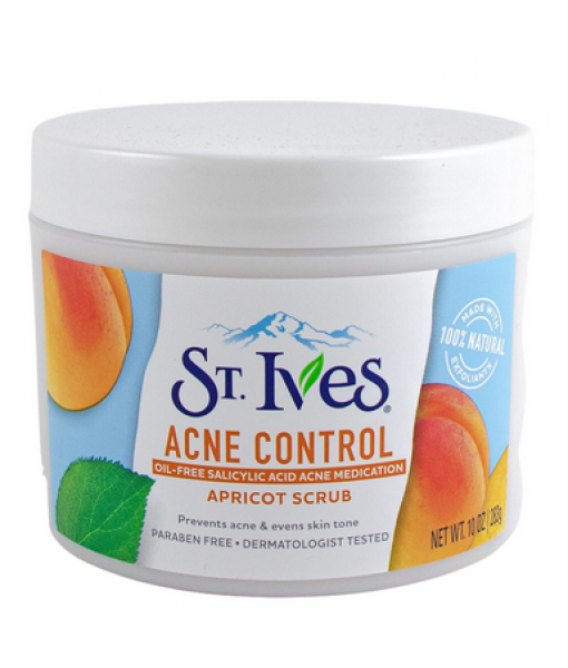 st.ives acne control apricot scrub 283g