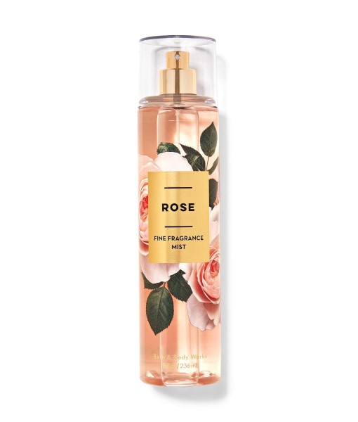 bath & body works rose body mist 236ml