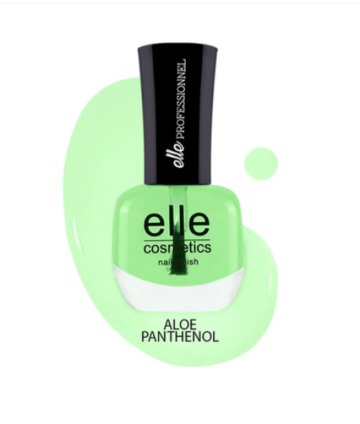 elle nail polish aloe panthenol