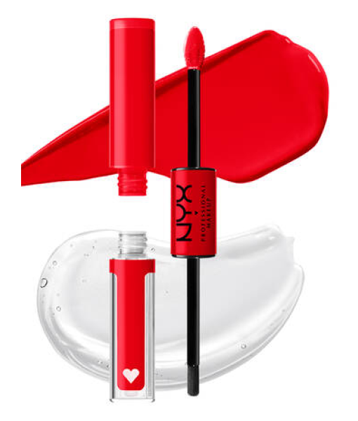 nyx shine loud liquid lipstick 17 rebel in red