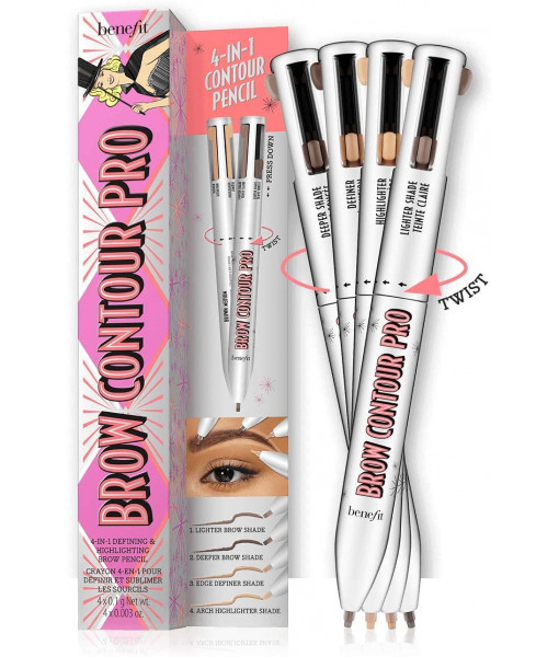 benefit Brow Contour Pro 4 in 1 meduim brown pencil