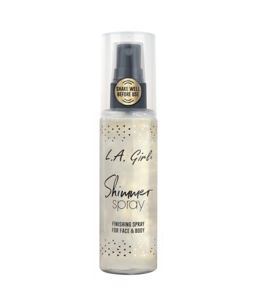 la girl shimmer spray finishing spray for face & body gold 80ml