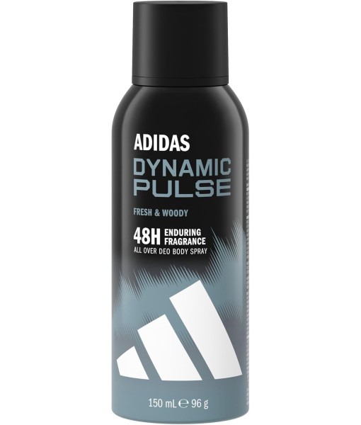 adidas dynamic pulse fresh & woody body spray 150ml