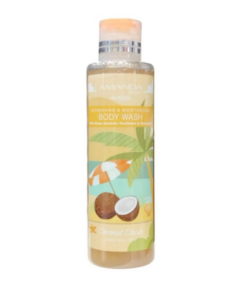 amanda body wash 250ml coconut crush
