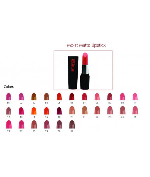 amanda Moist Matte Lipstick 03