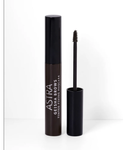 astra geisha brows tinted fixing mascara 004 brunette