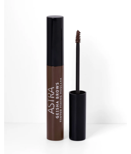 astra geisha brows tinted fixing mascara 002 auburn
