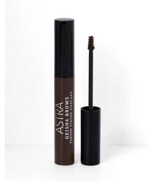 astra geisha brows tinted fixing mascara 003 brown