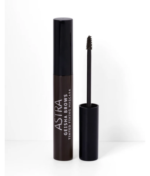 astra geisha brows tinted fixing mascara 004 brunette