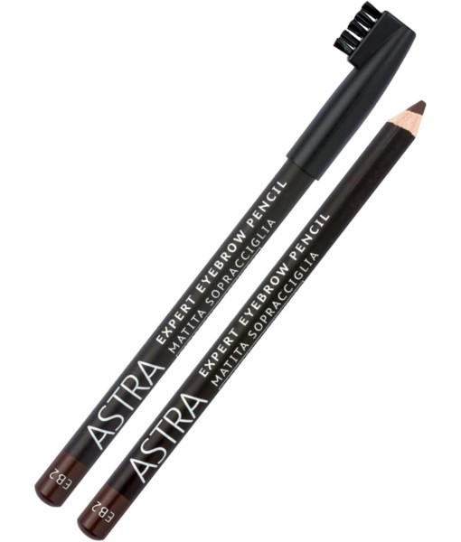 astra expert eyebrow pencil eb2 dark brown