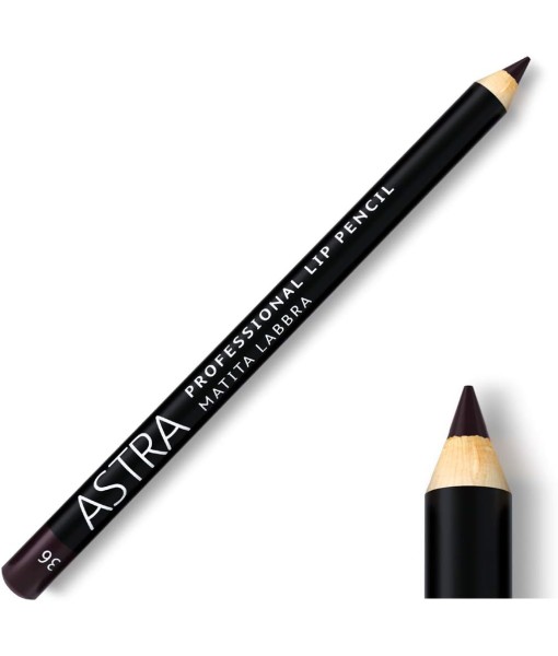 astra professional lip pencil dark red 036