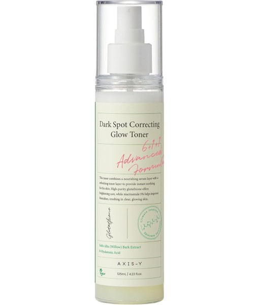 axis-y dark spot correcting glow toner 125ml