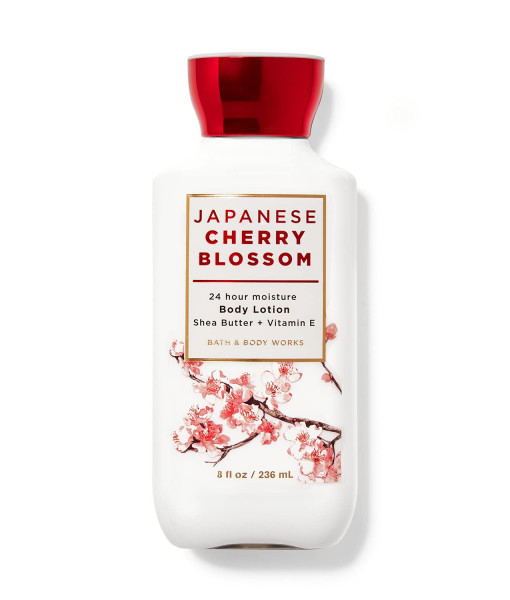 bath & body works japanese cherry blossom body lotion 236 ml