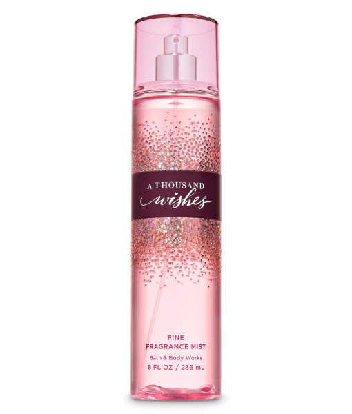 bath & body works a thousand wishes body mist 236ml