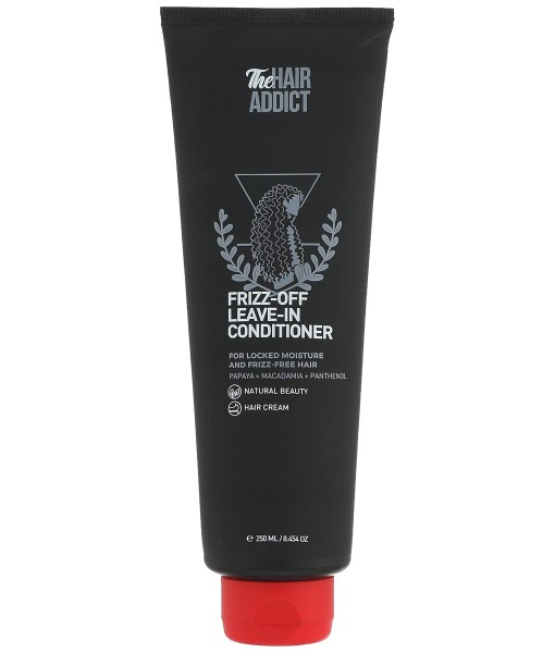the hair addict frizz off leave in conditioner hair cream 250 ml
