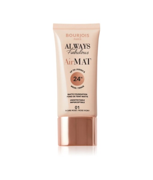 bourjois always fabulous air mat 01 rose ivory