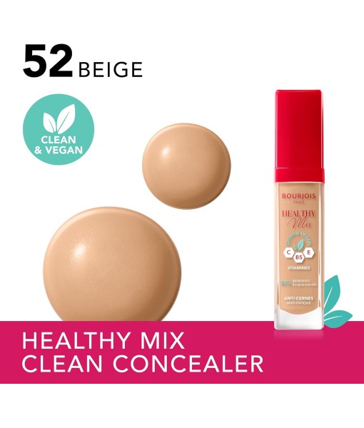 bourjois healthy mix clean & vegan 52 beige 6ml