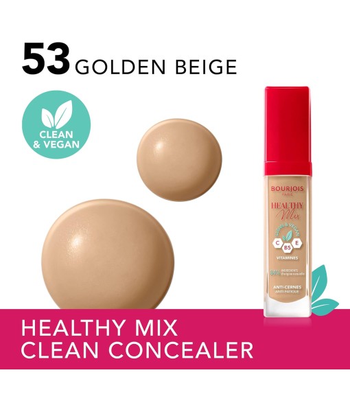 bourjois healthy mix clean & vegan 53 golden beige 6ml