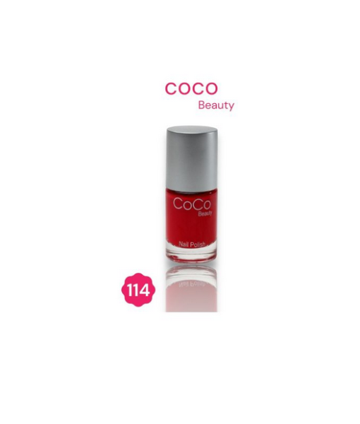 coco beauty nail polish 114