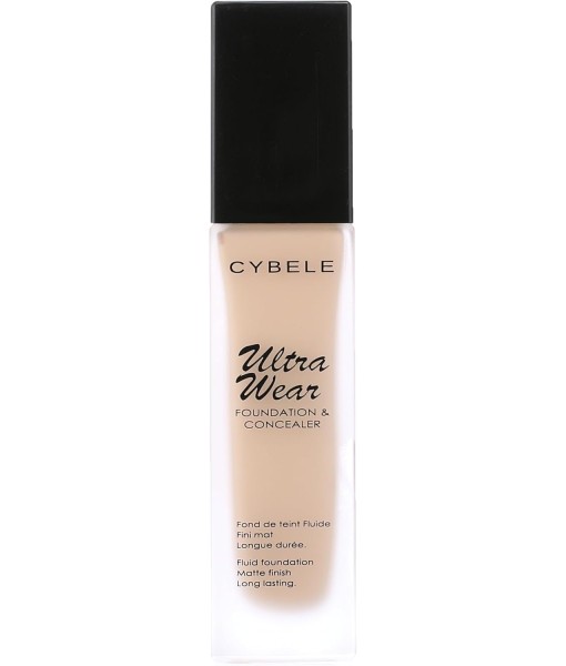 cybele ultra wear foundation & concealer 01 porcelain 