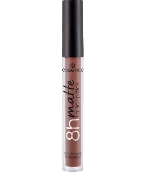 essence stay 8h matte liquid lipstick 10 deep rust