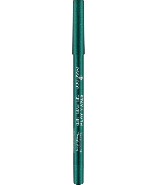 essence stay & play gel eyeliner 07 emerald dragon