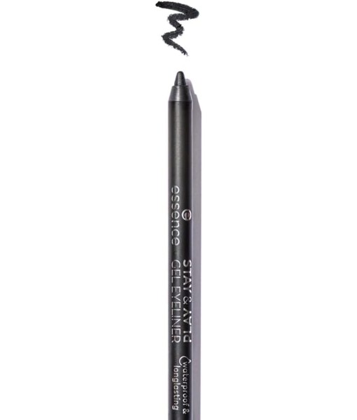 essence stay & play gel eyeliner 01 black