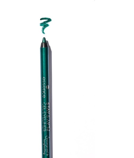 essence stay & play gel eyeliner 07 emerald dragon