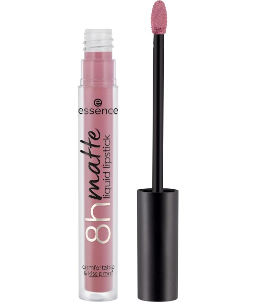 essence stay 8h matte liquid lipstick 06 cool mauve