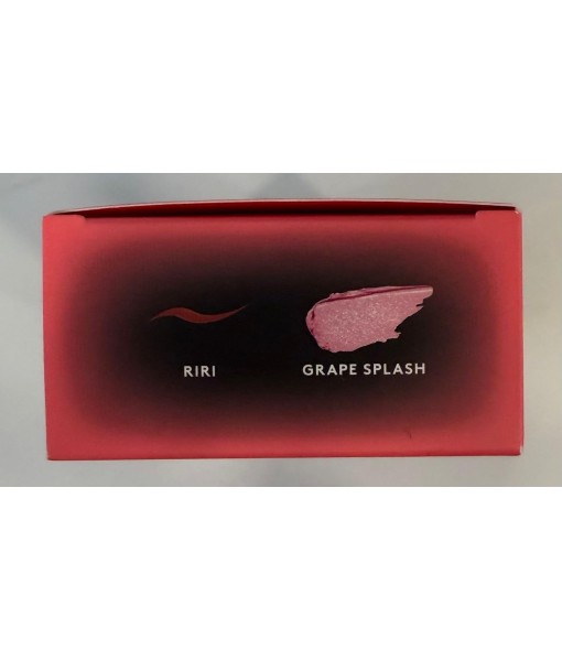 fenty beauty 2 piece lip set riri + grape splash