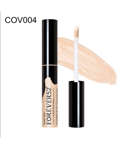 forever 52 complete coverage concealer latte 004