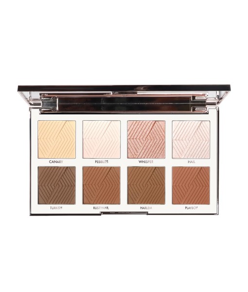 forever 52 back stage 8 color highlighter & contour palette