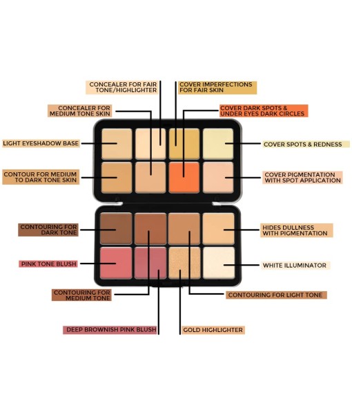 forever 52 camouflage hd palette chp002