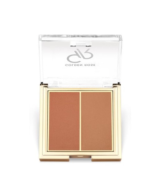 golden rose iconic blush duo 03 rosy bronze