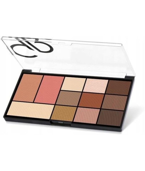 golden rose city style face & eye palette 01 nude