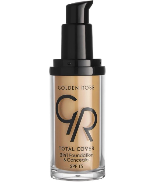 golden rose total cover foundation & concealer 30ml 18