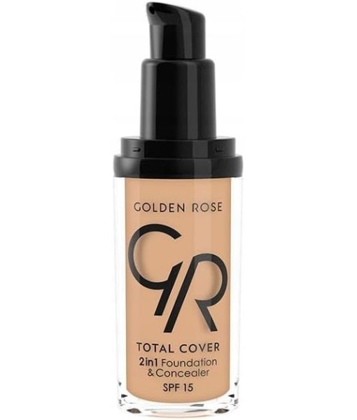 golden rose total cover foundation & concealer 30ml 04 