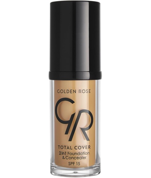 golden rose total cover foundation & concealer 30ml 18