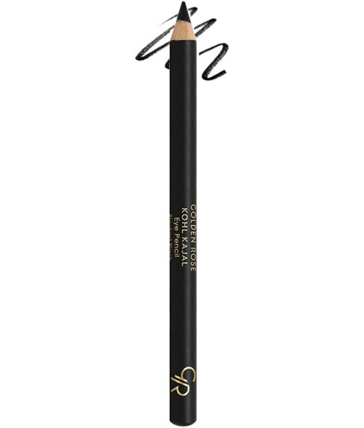 golden rose kohl kajal eye pencil black
