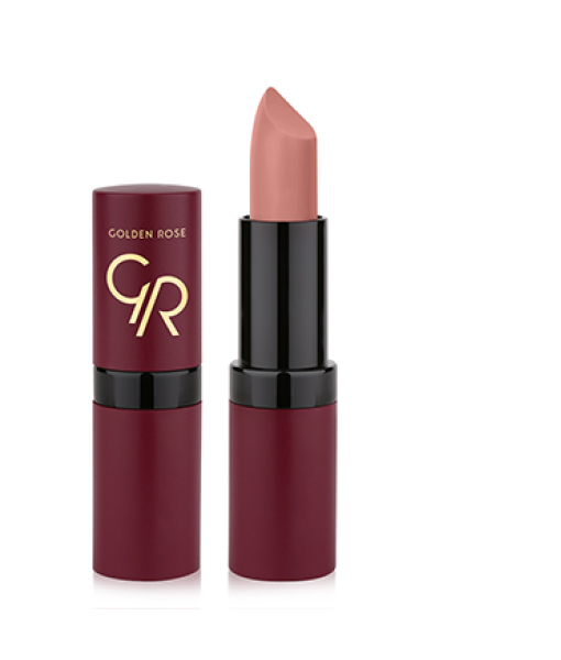 golden rose velvet matte lipstick 01