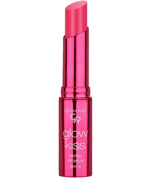 golden rose glow kiss tint lip balm berry 03