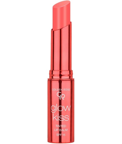 golden rose glow kiss tint lip balm peach 04