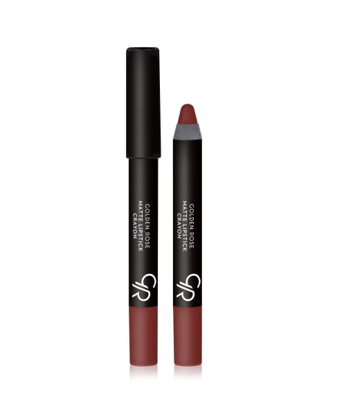 golden rose matte lipstick crayon 01