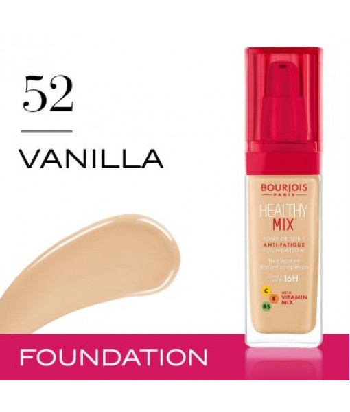 bourjois healthy mix foundation 52 vanilla