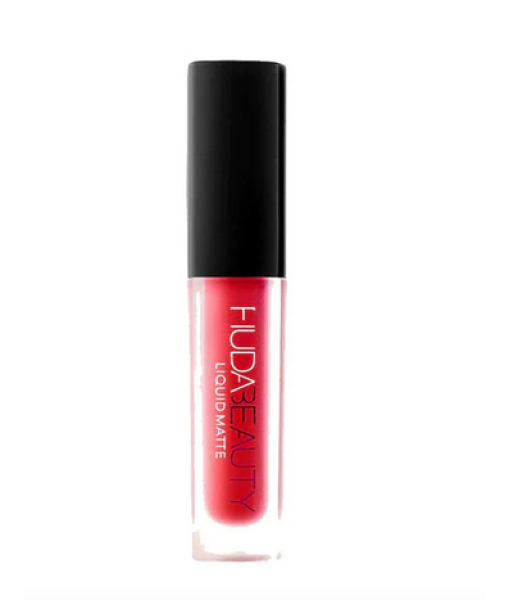 hudabeauty Liquid Matte Lipstick trave-size heartbreaker
